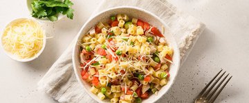Packable Caesar Pasta Salad
