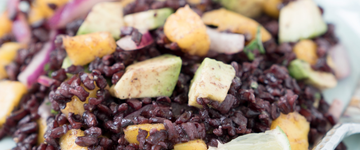Mango & Avocado Black Rice Salad