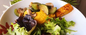 Vegan Spaghetti Squash & Cheese 