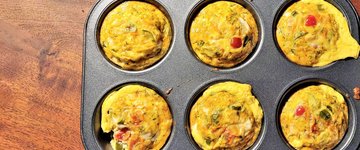 Mini Feta Dill Quiche