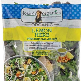 Josie's Organics Premium Salad Kit - Lemon Herb