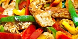 Easy Healthy Chicken Fajitas