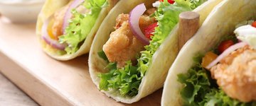 Fish Tacos with Avocado Salsa