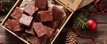 Peppermint Mocha Fudge