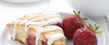 Keto Strawberry Cream Cheese Scones