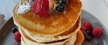 Fluffy Vegan Pancakes