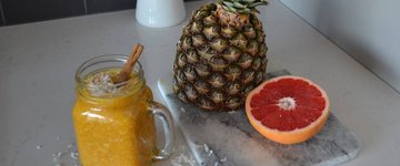 A Sour, Spicy, & Sweet Tropical Shake