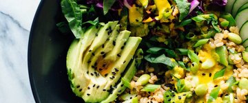 Protein-Packed Veggie Buddha Bowl