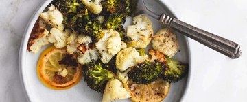 Blasted Broccoli & Cauliflower