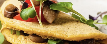 Chickpea Omelet