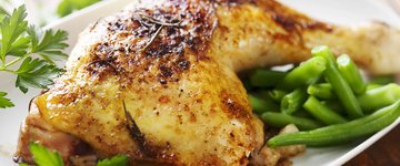 Baked Garlic & Paprika Chicken Legs