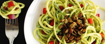 Summer Cilantro Zoodles