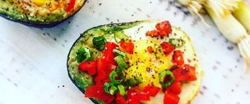 Baked Egg in Avocado
