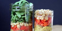 Curry Quinoa Salad in a Jar 