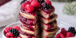 Berry Quinoa Pancakes