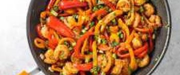 Low Fodmap Shrimp Fajitas