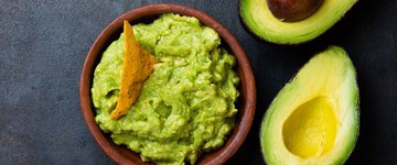 Avocado Dip with Dulse Flakes