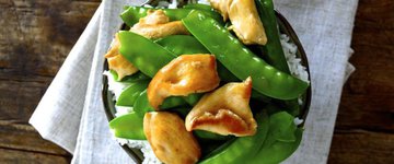 Chicken and Snow Pea Stir-Fry