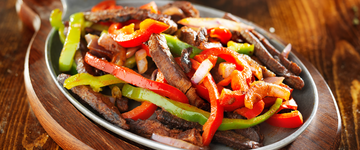 Sheet Pan Steak Fajitas