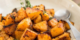 Greek Style Oven Roasted Rutabaga