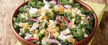 Kale, Farro & Feta Salad