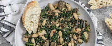 Italian Sausage and White Bean Skillet