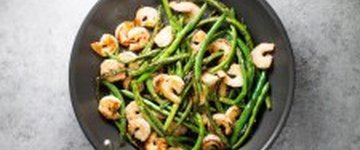 Low Fodmap Shrimp & Green Beans