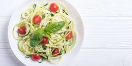 Vegan Pesto Zucchini Noodles