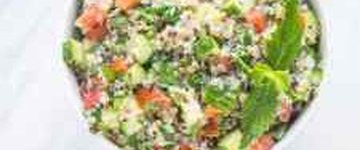 Low Fodmap Quinoa Tabbouleh