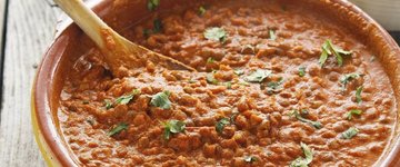 Easy Red Curry Lentils - Vegan