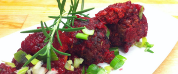 Beet & Turkey Balls