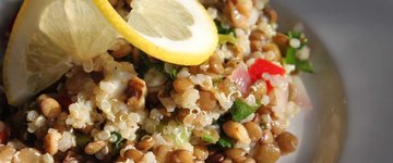 Lentil Quinoa Salad with Fresh Herbs