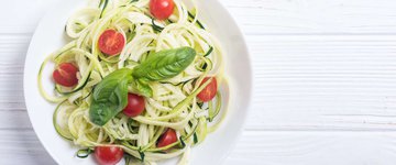Vegan Pesto Zucchini Noodles