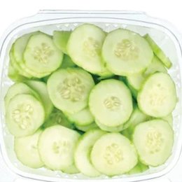 Fresh Cucumber In A Bowl, Large
