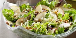 Garden Greens with Pears & Walnuts