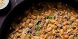 White Bean Stroganoff