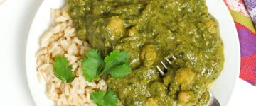 Indian Spinach Curry for Kids