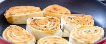 Chicken Taco Pinwheels