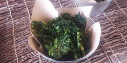  Pesto Kale Chips