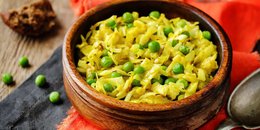 Ground Beef Stir-Fry With Curried Cabbage