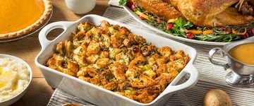 Butternut Squash and Brussels Sprout Stuffing