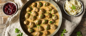 Vegan Swedish Meatballs