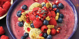 Pomegranate Berry Smoothie Bowl