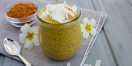 Coconut Lemon & Turmeric Chia Pudding
