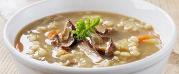 Mushroom Barley Soup 