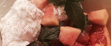 Citrus & Melon Icelandic Yogurt Refresher