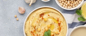 Homemade Sesame Seed Hummus