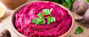 Creamy Beet & Tahini Dip