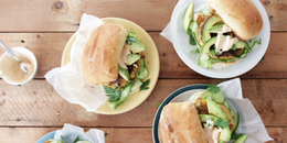 Mexican Fish Burgers with Paprika Mayo