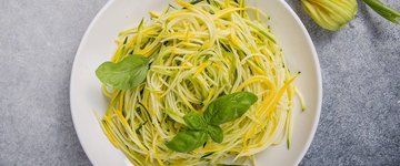 Zucchini Faux Pasta
